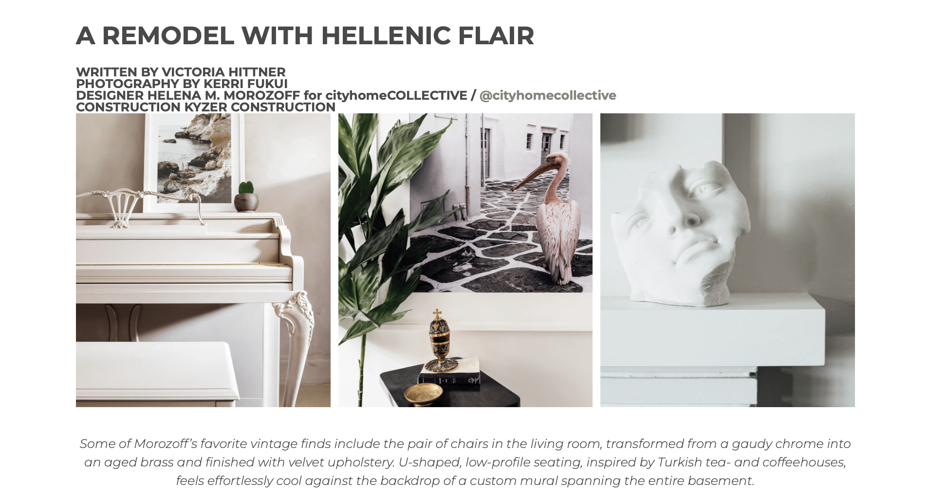 A Remodel With Hellenic Flair