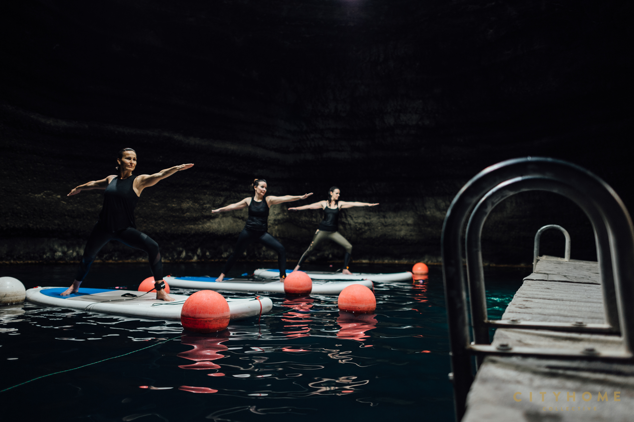 Yoga…In a Crater