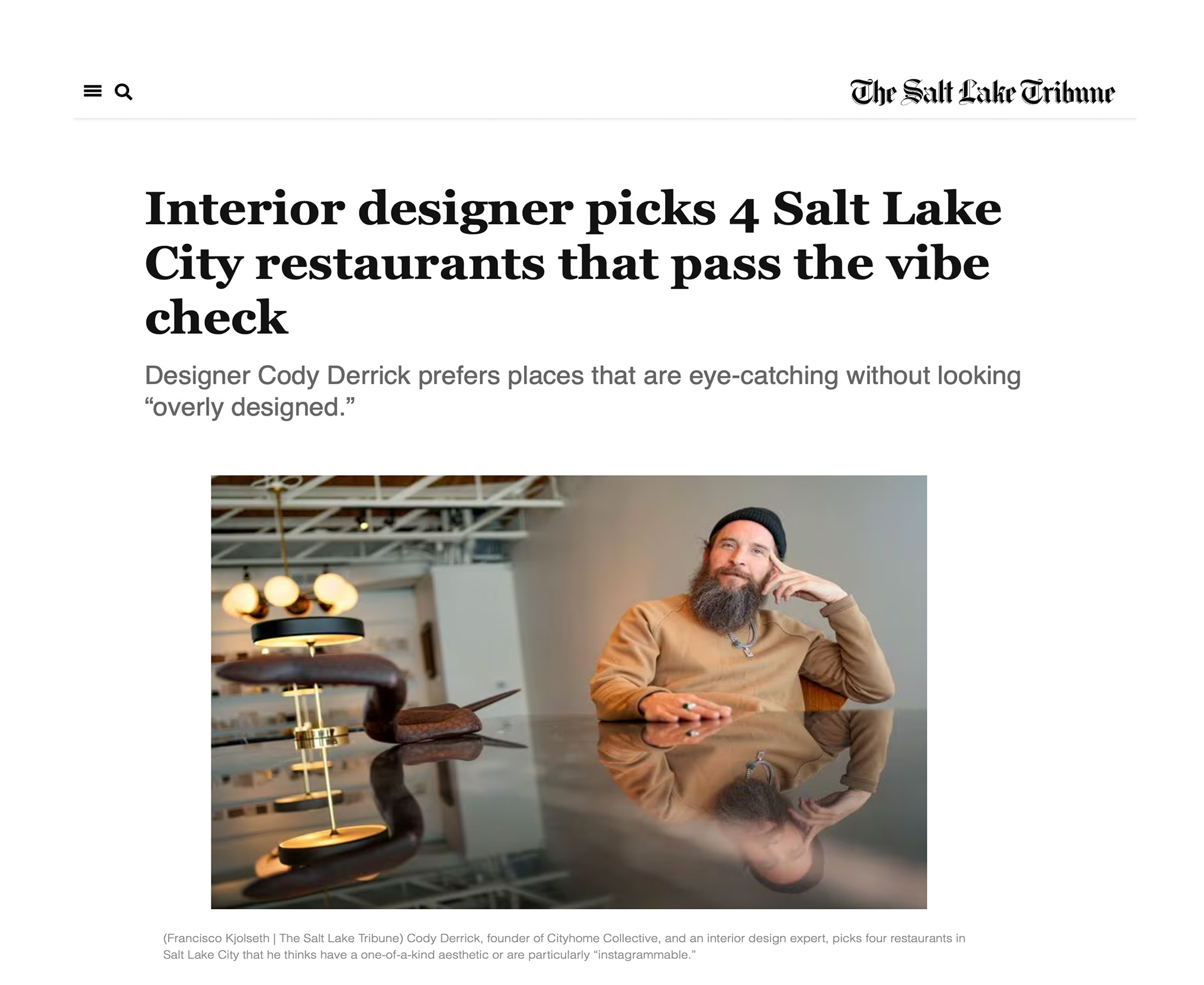 Interior designer picks 4 Salt Lake City restaurants that pass the vibe check