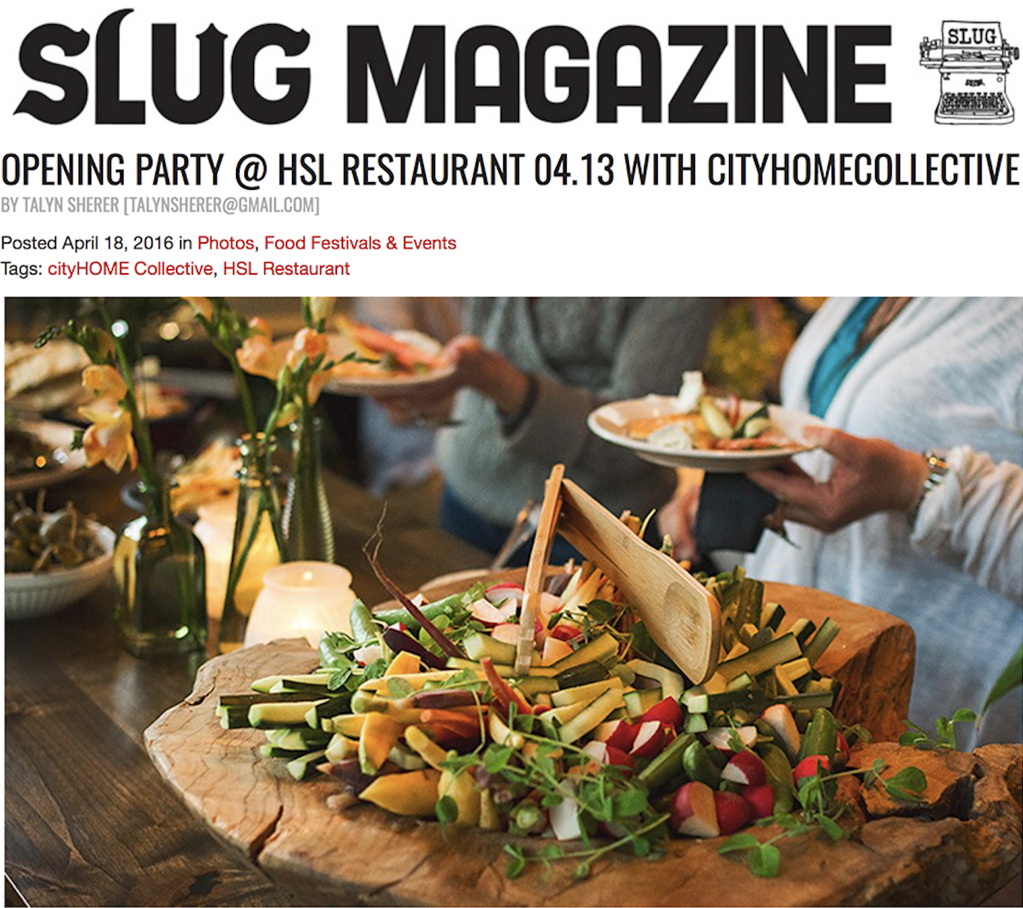 Opening Party at HSL Restaurant