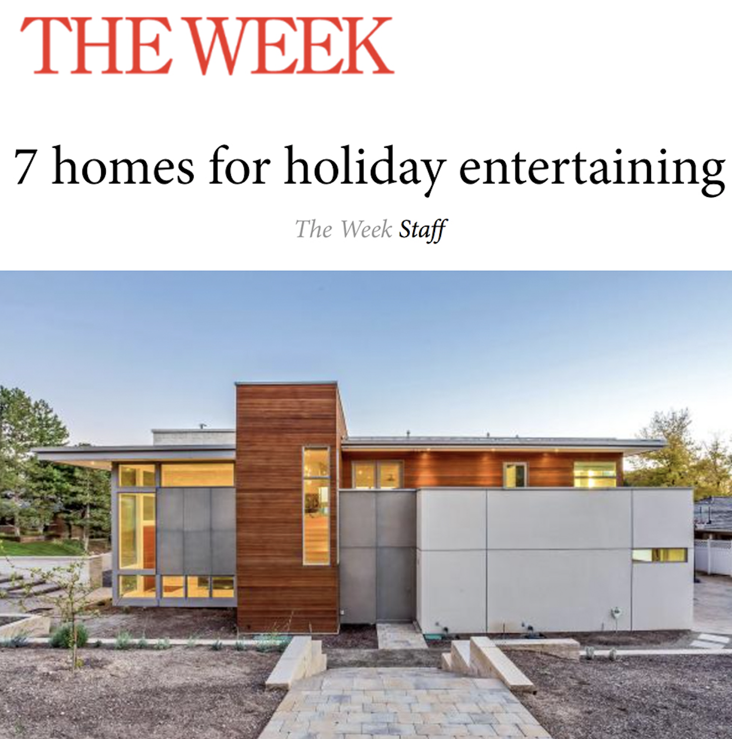 7 Homes for Holiday Entertaining